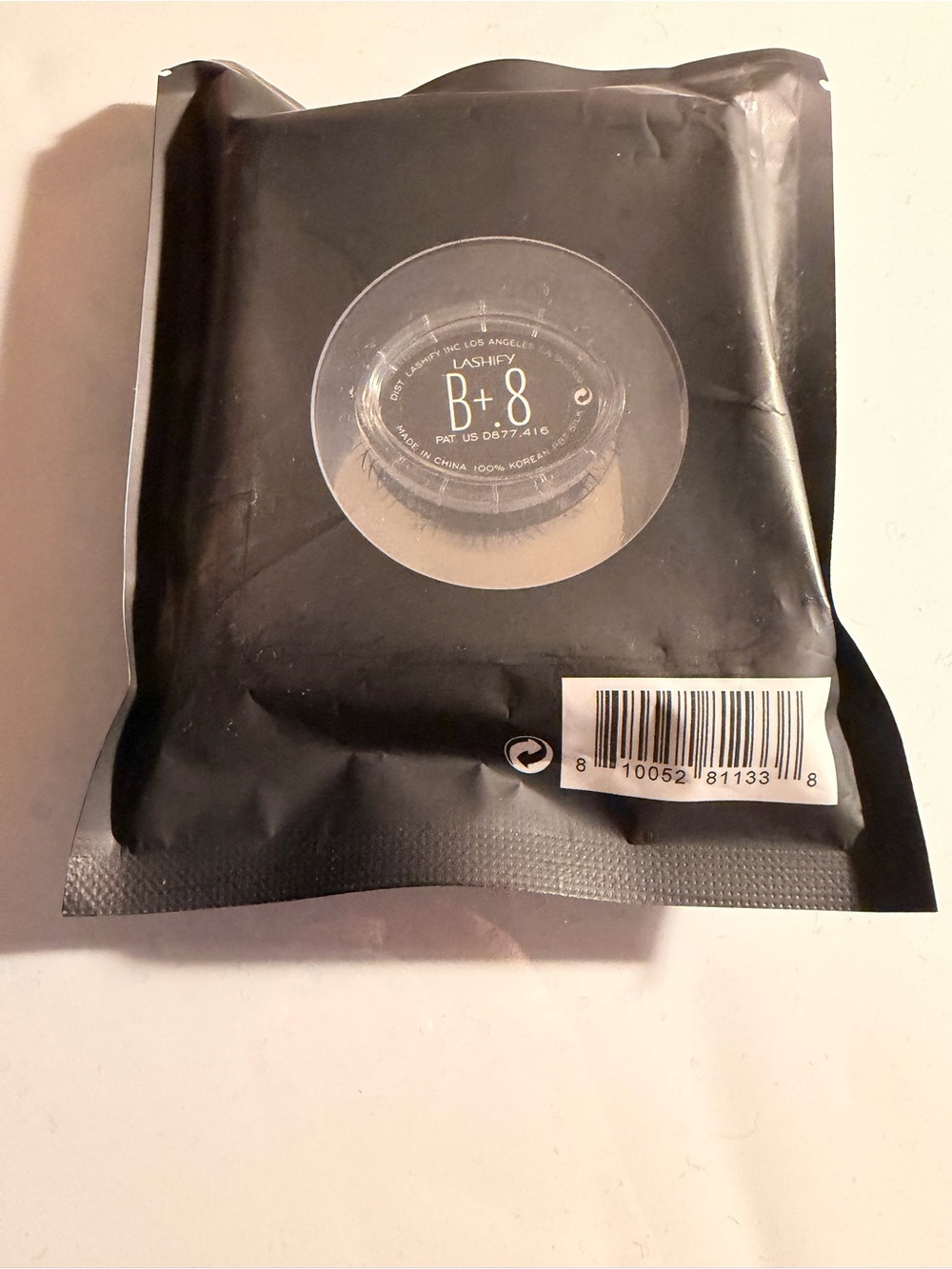LASHIFY B+8 Replacement Lashes - Black Packaging